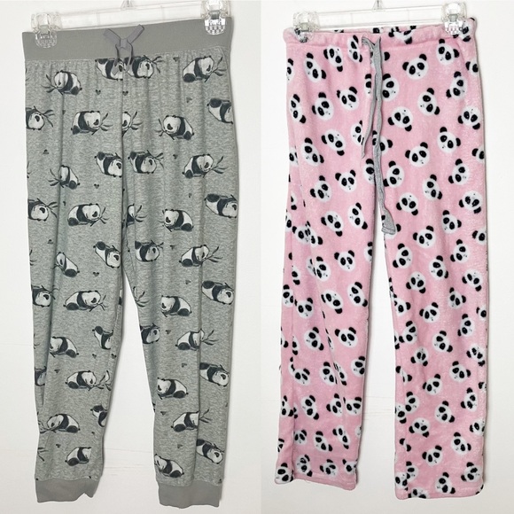 Mudd Other - ***FINAL PRICE***Bundle of two girls pajama panda bottoms